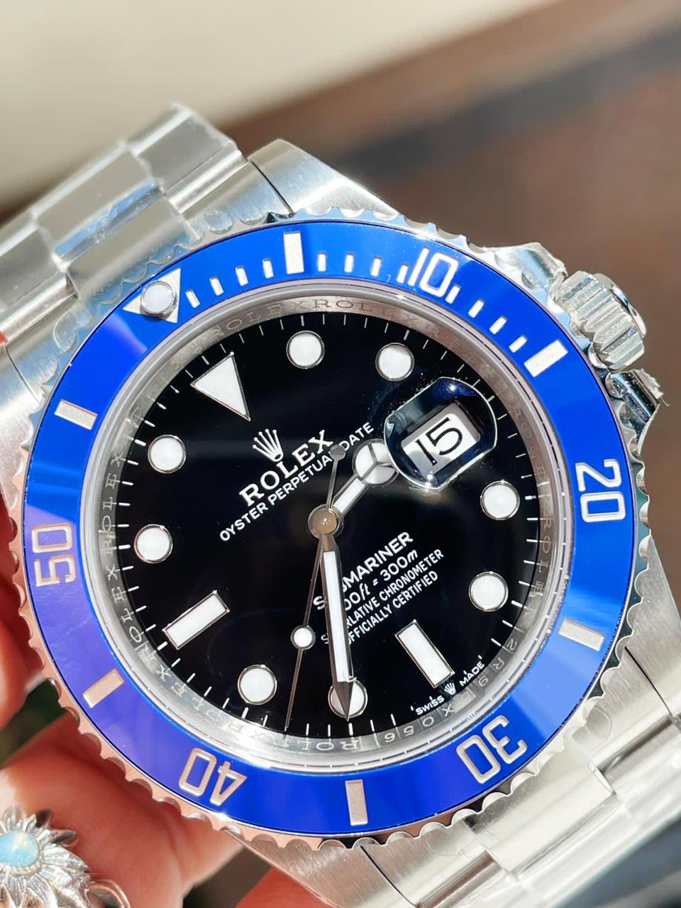 VSF FACTORY 1:1 Submariner Cookie Monster 41mm 126619 LB Blue Ceramic 904L Steel VS3235