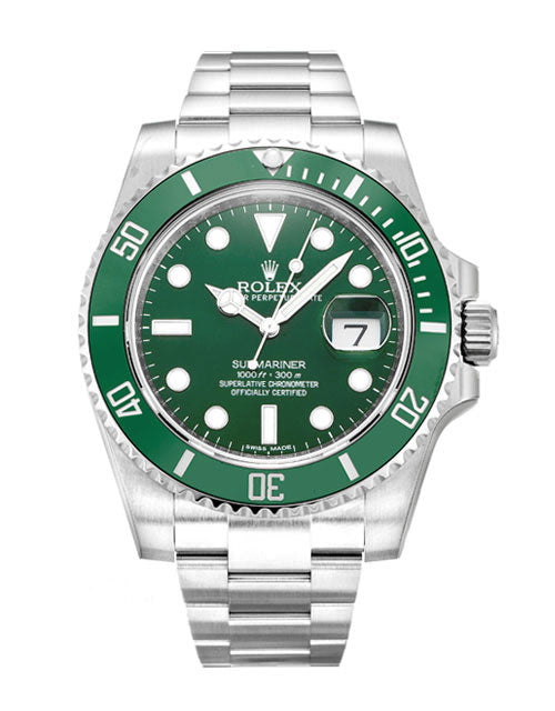 Submariner 116610LV "Hulk" - 40 MM - Green Dial