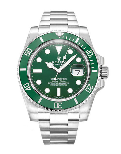 Submariner 116610LV "Hulk" - 40 MM - Green Dial