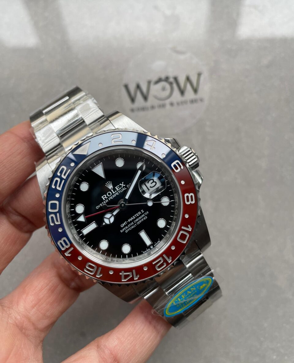 Clean Factory 1:1 GMT-Master II 126710 BLRO PEPSI Blue/Red Best Edition Ceramic DD3285 CHS