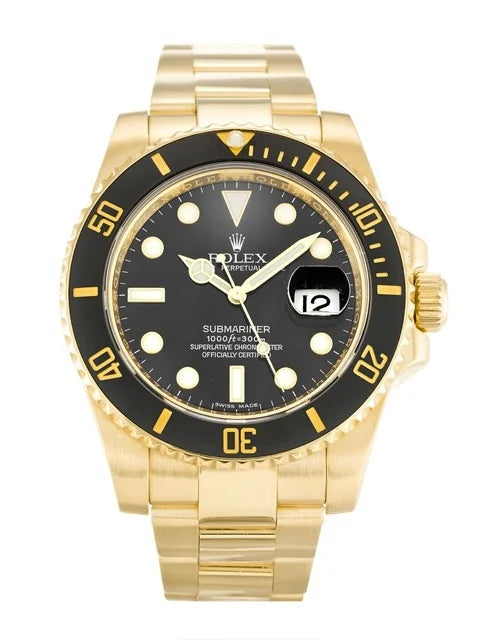 Rlx Submariner Black Dial 116618LN