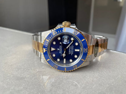 CLEAN FACTORY 1:1 Submariner 116613LB Bluesy 904L YG/SS Blue Dial VR3235