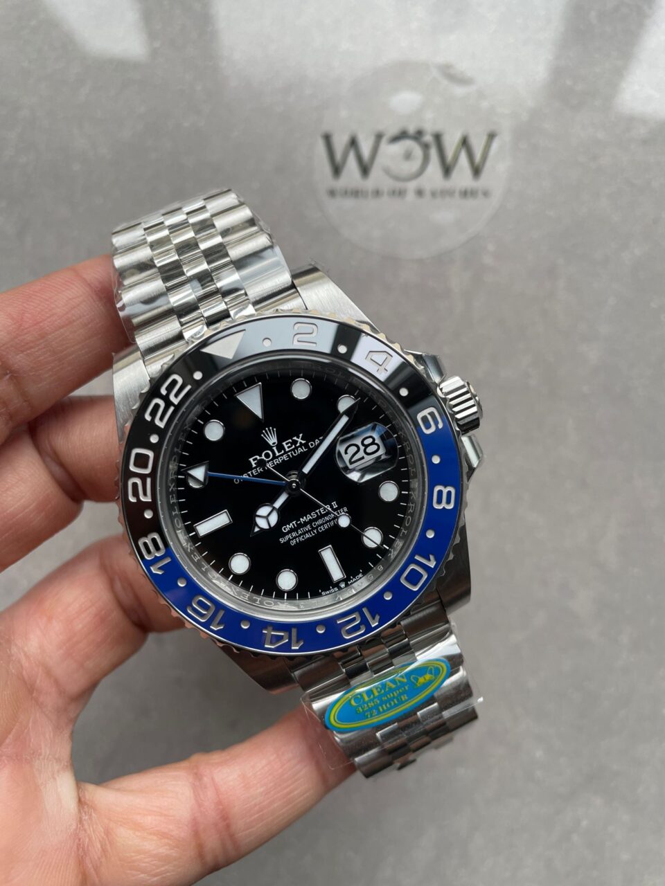 Clean Factory 1:1 Clean GMT-Master II 126710 BLNR Best Edition Blue/Black BATGIRL CeramicD D3285 CHS