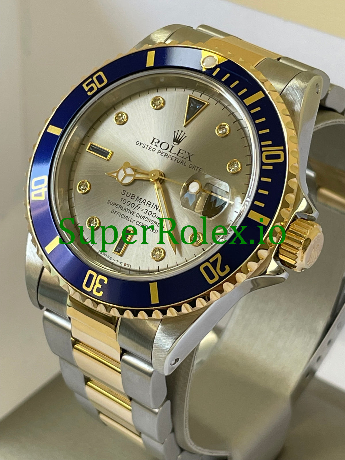Submariner Date 40MM Steel and Gold Ref.16613