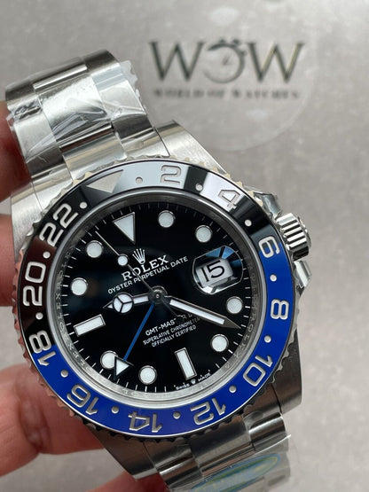 Clean Factory 1:1 GMT-Master II 126710 Best Edition BLNR BATMAN Blue/Black Ceramic DD3285 CHS