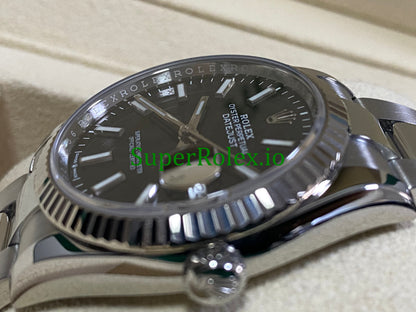 Datejust 36 Steel Black Index Dial Ref.126234