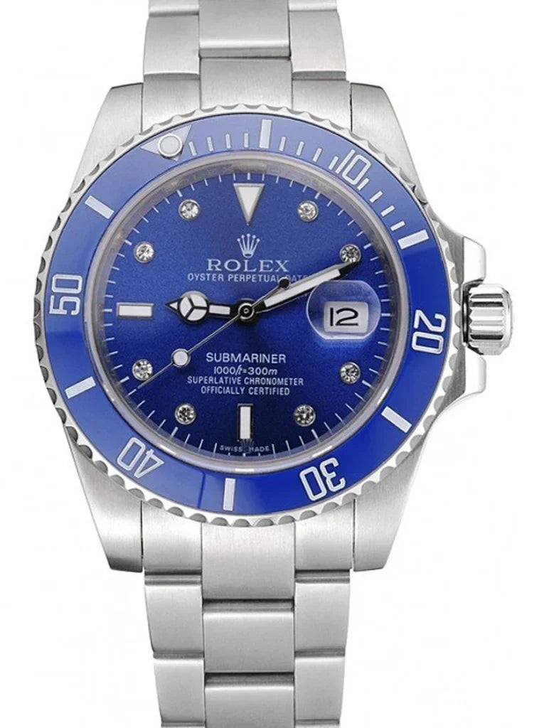 Rlx Submariner Blue Dial 622638