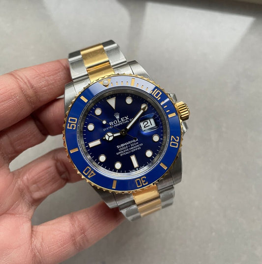 VSF FACTORY 1:1 Submariner 116613 LB Best Edition SS/YG Bluesy Blue Ceramic 904L Steel Blue Dial VS3235