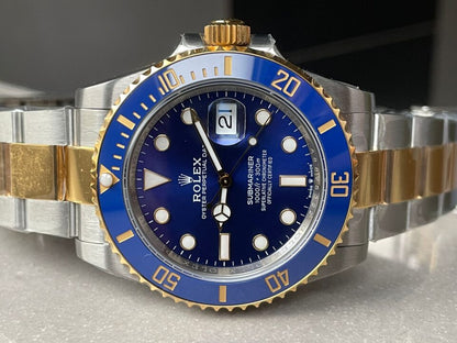 VSF FACTORY 1:1 Submariner 116613 LB Best Edition SS/YG Bluesy Blue Ceramic 904L Steel Blue Dial VS3235