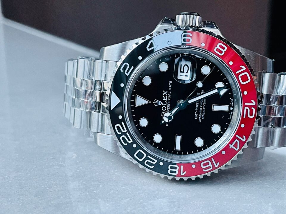 GMF Factory 1:1 GMT Master II 16710 V5 COLA 904L SS 1:1 RED BLACK Bezel Best Edition
