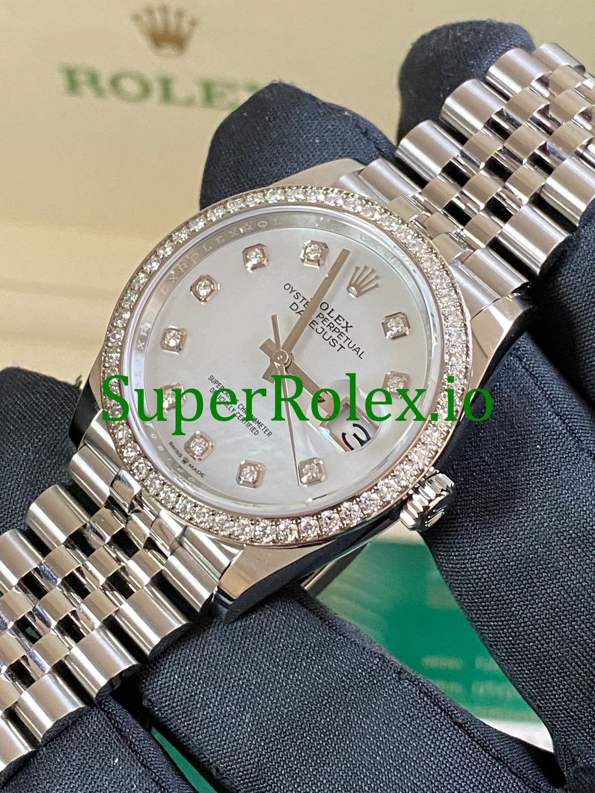 Datejust 36 Mother-of-Pearl Diamond Dial Ref.126284RBR
