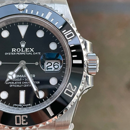 VSF FACTORY 1:1 SUBMARINER 116610 LN BEST EDITION BLACK CERAMIC 904L STEEL VS3135