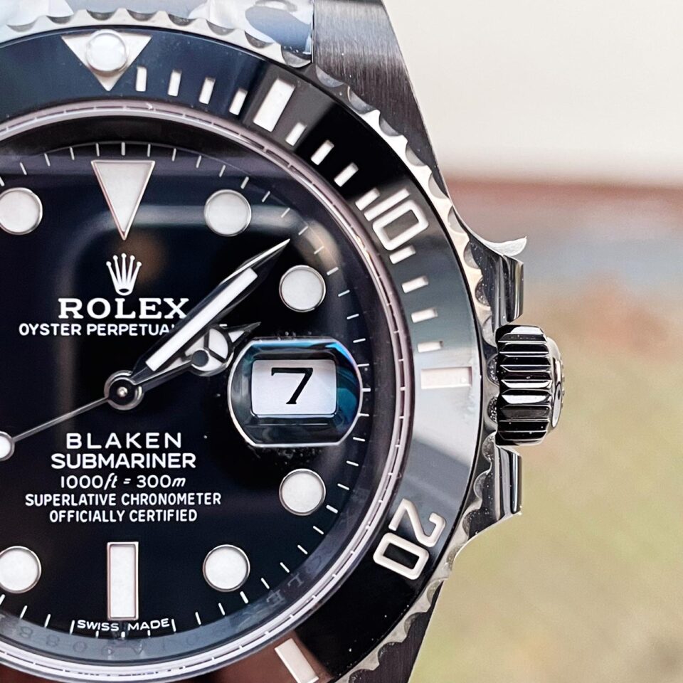 V6F FACTORY 1:1 Submariner 116610 PVD Best Edition Blaken All Black Ceramic 904L Steel A2824