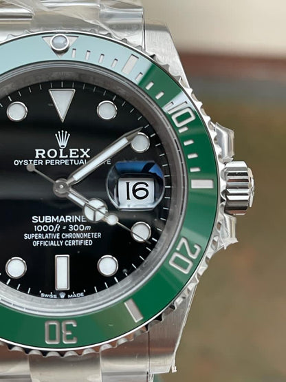 VSF FACTORY 1:1 SUBMARINER 41MM 126610 LV BEST EDITION STARBUCKS 904L STEEL VSF 1:1 VS3235