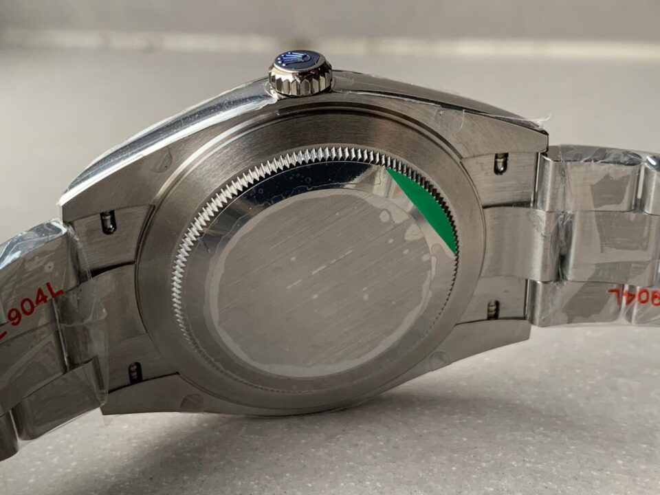 EW FACTORY 1:1 Rolex OYSTER PERPETUAL BRIGHT BLACK DIAL41MM Asian A3230
