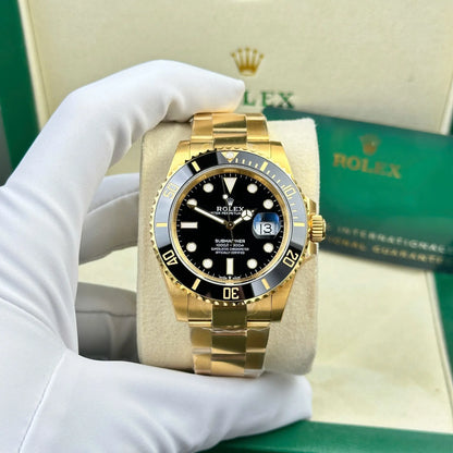 Rlx Submariner Black Dial 116618LN