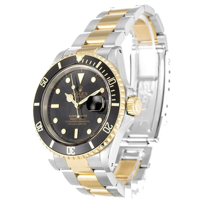 Rlx Submariner Black Dial 16613