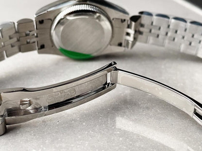 Rolex Datejust ladies 28mm silver dial fluted bezel