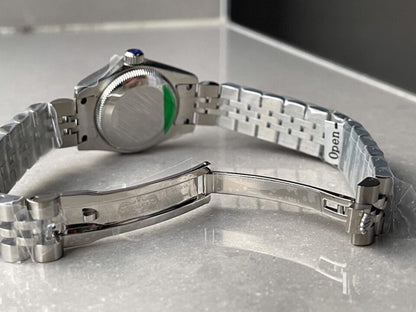 Rolex Datejust ladies 28mm silver dial fluted bezel