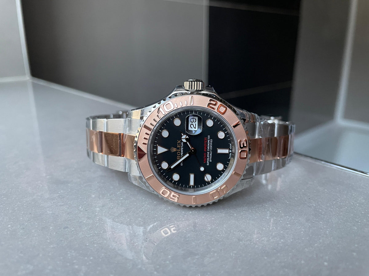 VSF FACTORY 1:1 Rolex Yacht-Master 126621 904L/RG Best Edition Black Dial VS3235