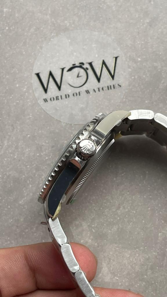 ARF FACTORY 1:1 Rolex Submariner "Kermit" 16610LV 904L SS Black Dial SH3135