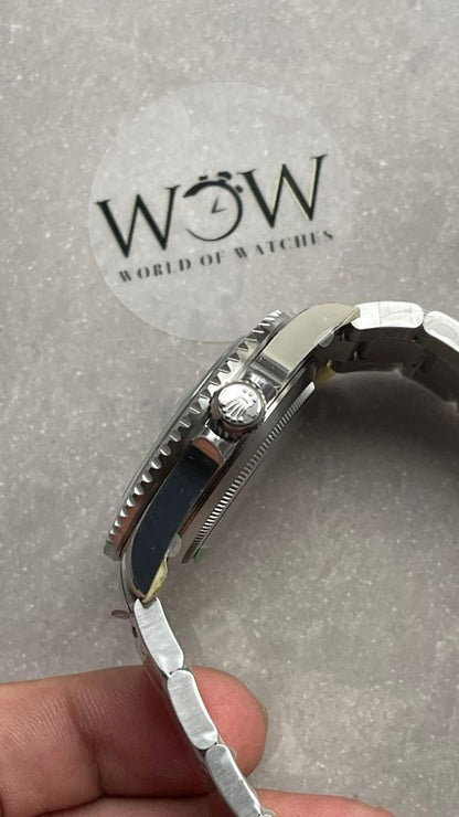 ARF FACTORY 1:1 Submariner 'Kermit' 16610LV 904L SS Black Dial SH3135