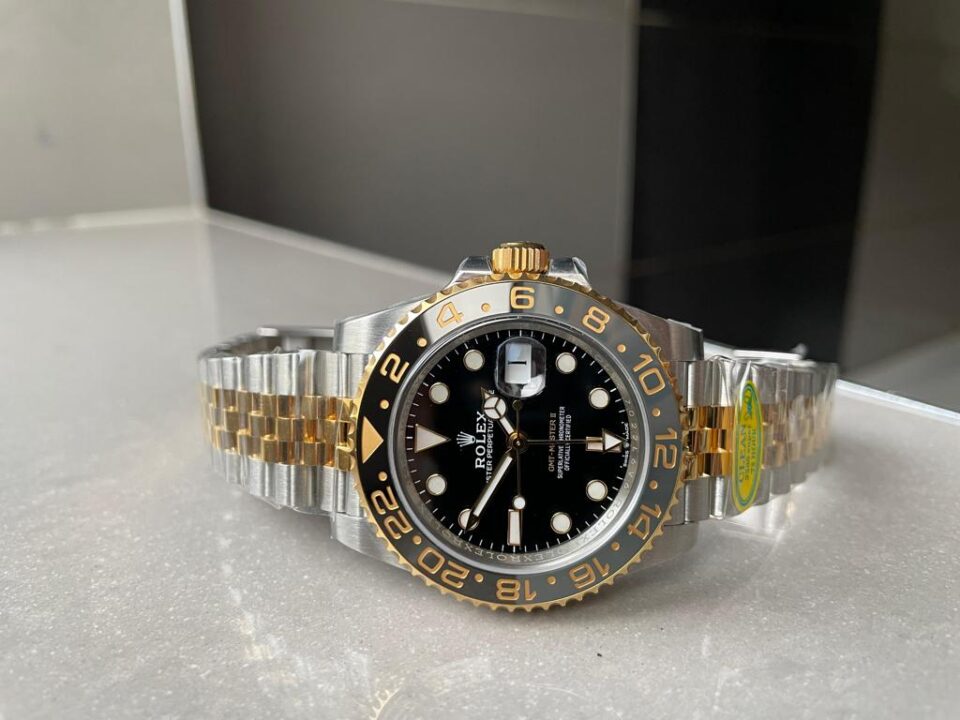 Clean Factory 1:1 GMT-Master II 126713 ZOMBIE 904L YG/SS Black Dial Dots DD3285 CHS