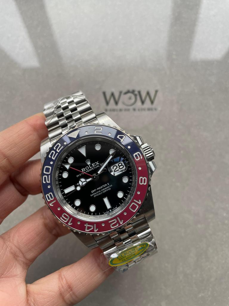 Clean Factory 1:1 GMT-Master II 126710 BLRO PEPSI Best Edition Blue/Red Ceramic DD3285 CHS