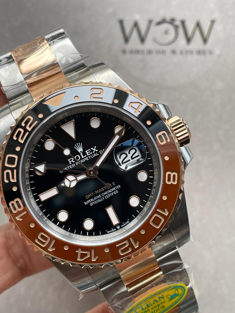 Clean Factory 1:1 GMT-Master II 126711 CHNR Black/Brown Ceramic Rootbeer Best Edition DD3285 CHS