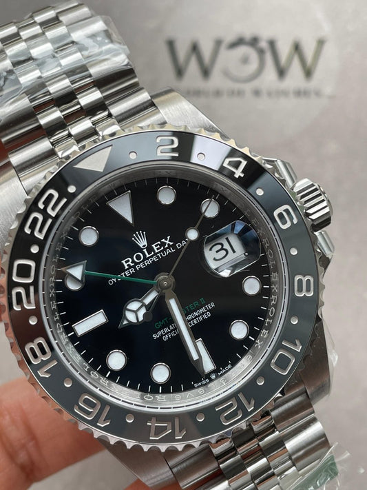 ARF Factory 1:1 GMT-Master II 126710 GRNR Bruce wayne Best Edition Black/grey Ceramic VR3285 CHS