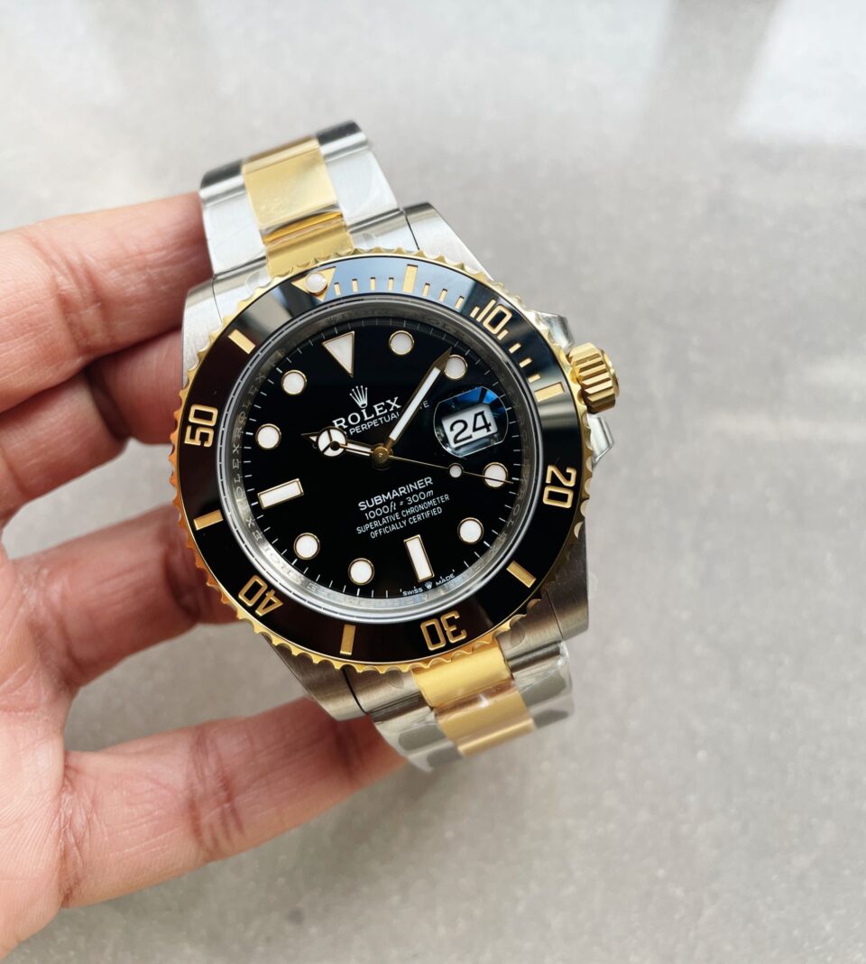 VSF FACTORY 1:1 Submariner Date 126613 LN Bimetal BEST EDITION YG & SS 904L Black Dial Swiss 3235