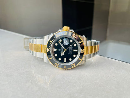 VSF FACTORY 1:1 Submariner Date 126613 LN Bimetal BEST EDITION YG & SS 904L Black Dial Swiss 3235