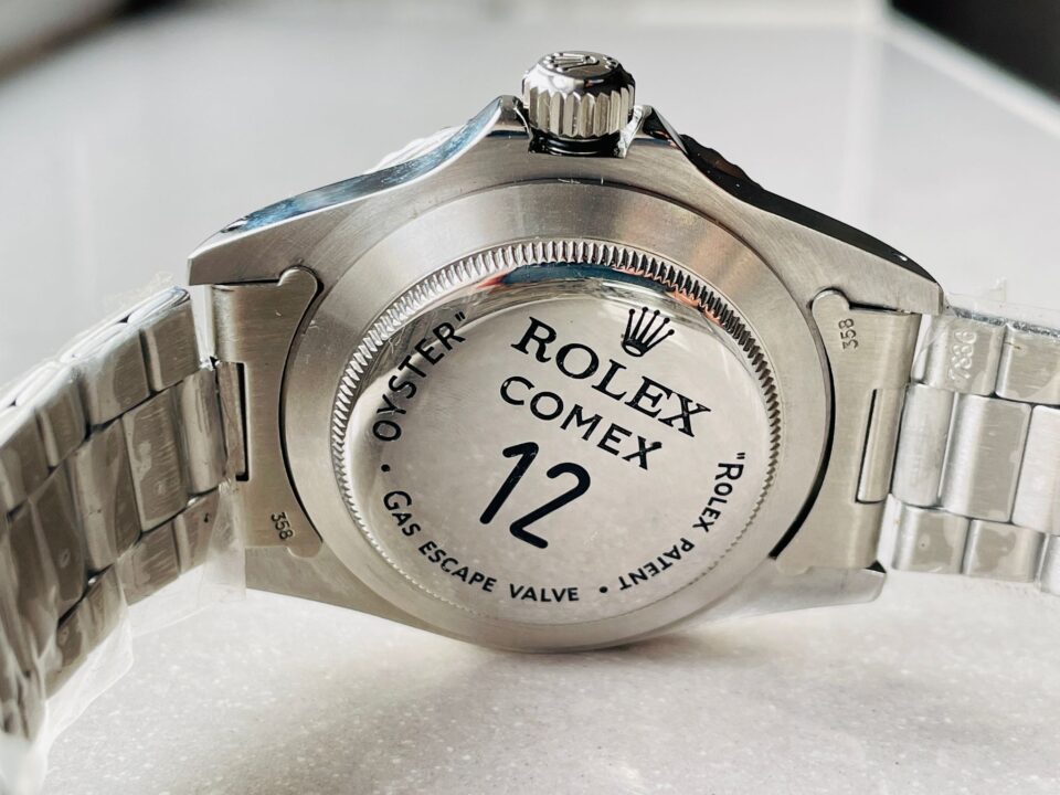 Vintage JK Factory COMEX Submariner RARE 2836 Movement black dial black bezel