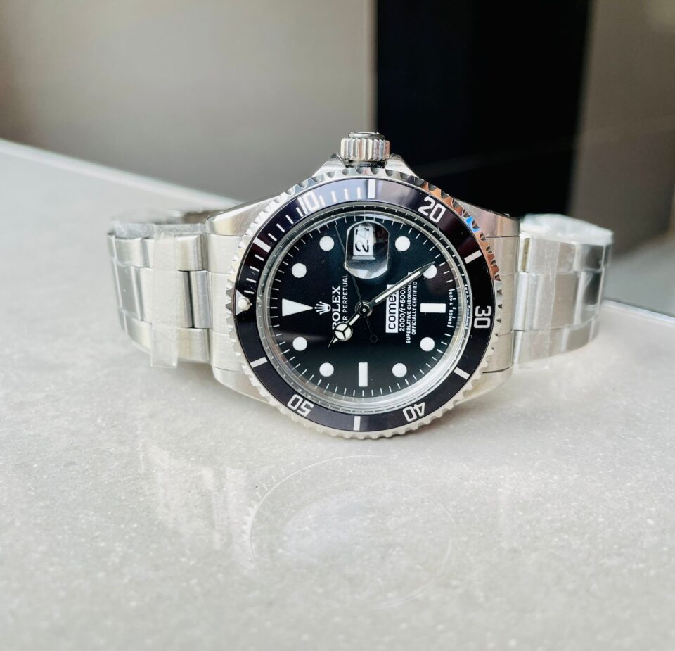 Vintage JK Factory COMEX Submariner RARE 2836 Movement black dial black bezel