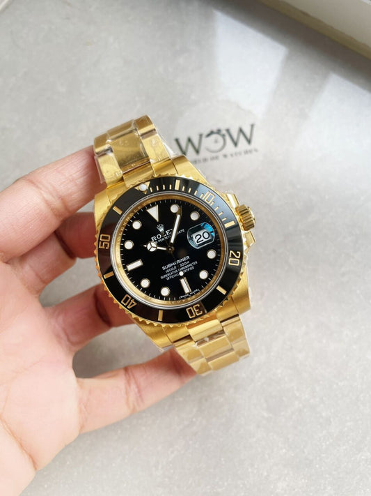 VSF FACTORY 1:1 Submariner Date 41mm 126613 LN BEST EDITION YG 904L Black Dial Swiss 3235