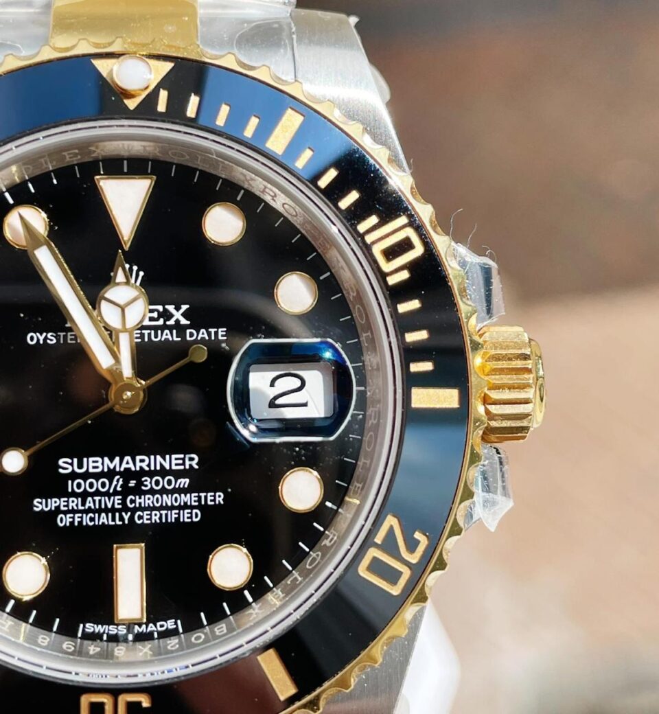 VSF FACTORY 1:1 Submariner 116613 LN SS/YG Best Edition Black Ceramic 904L Steel VS3135