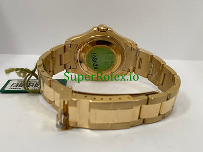 Rolex Yacht-Master 35 Yellow Gold Lady - Ref.168628