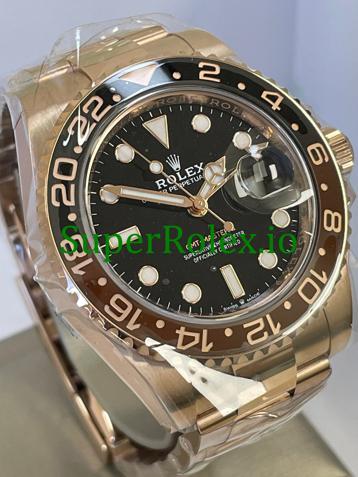 GMT-Master II 40mm Everose Gold Ref.126715CHNR