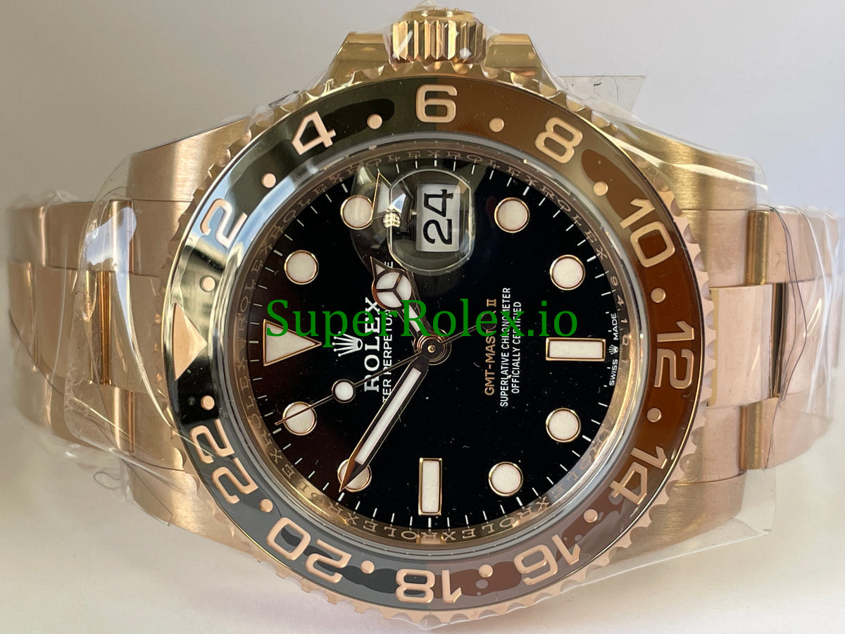 GMT-Master II 40mm Everose Gold Ref.126715CHNR