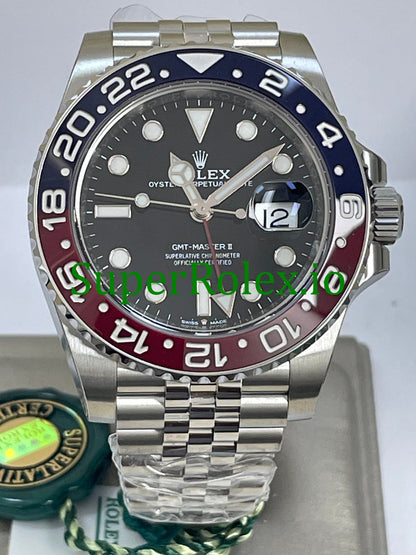 GMT-Master II Steel Jubilee Ref.126710BLRO - Black Dial