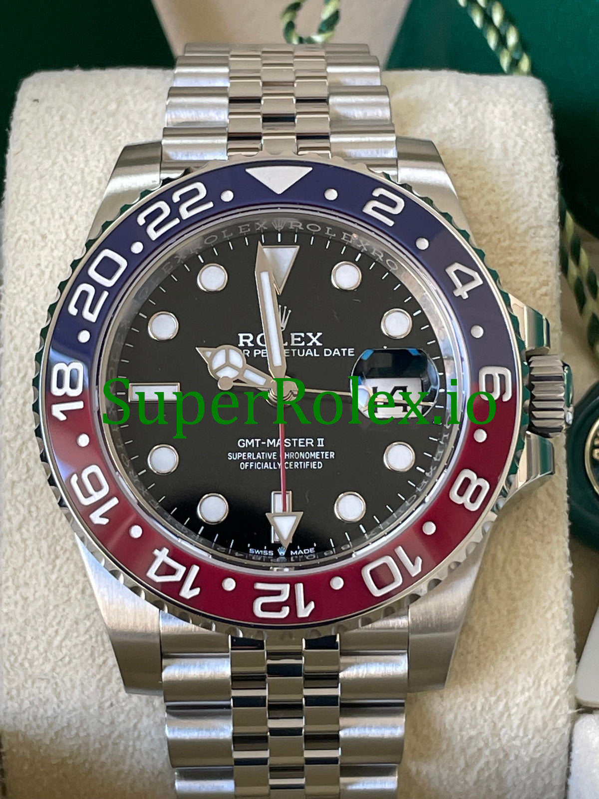 GMT-Master II Steel Jubilee Ref.126710BLRO - Black Dial