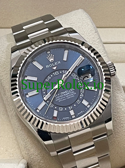 Rolex Sky-Dweller White Rolesor Ref.326934 - Blue Dial
