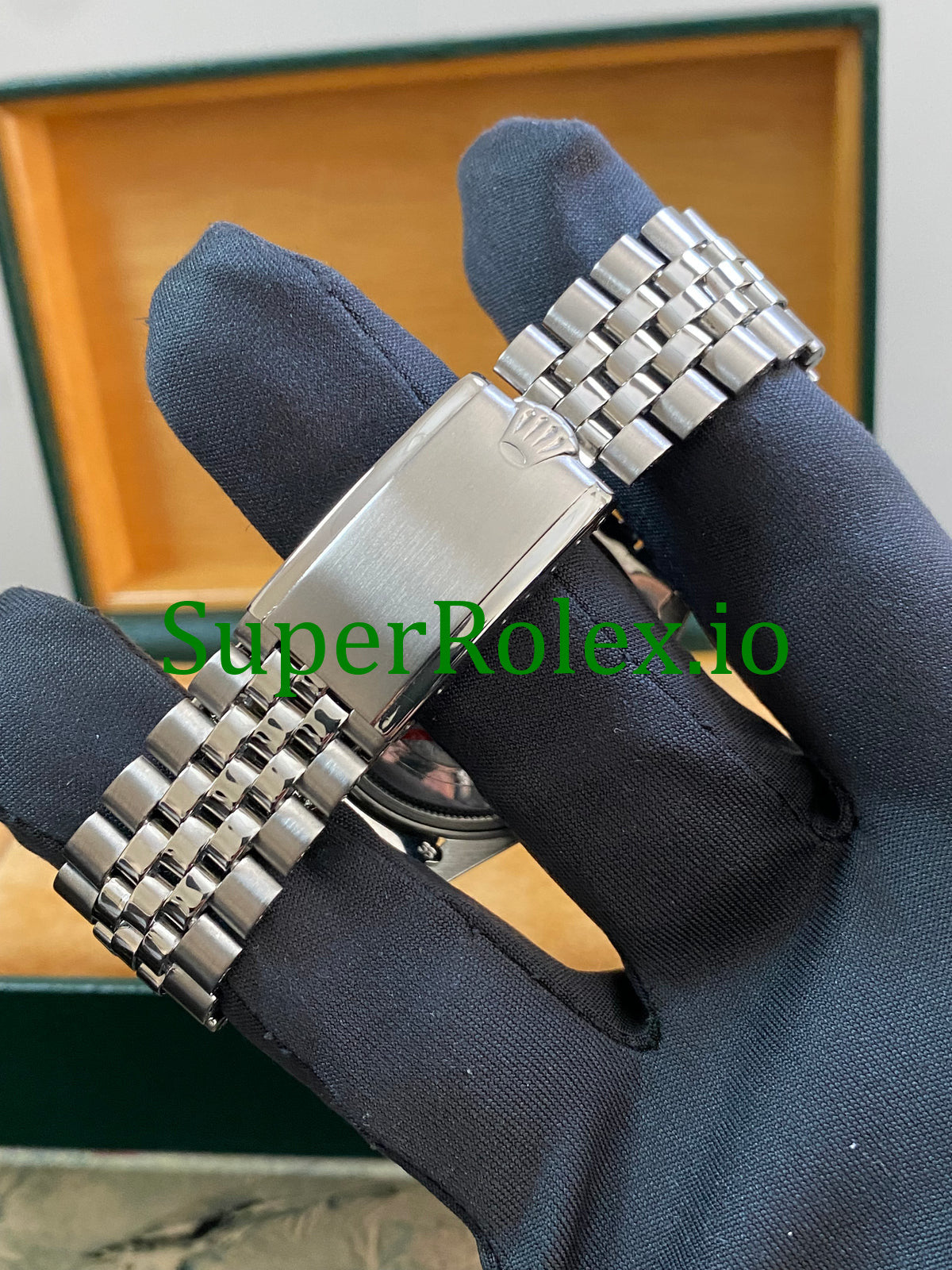 Super  Steel Grey Index Dial Datejust 36 Ref.1601
