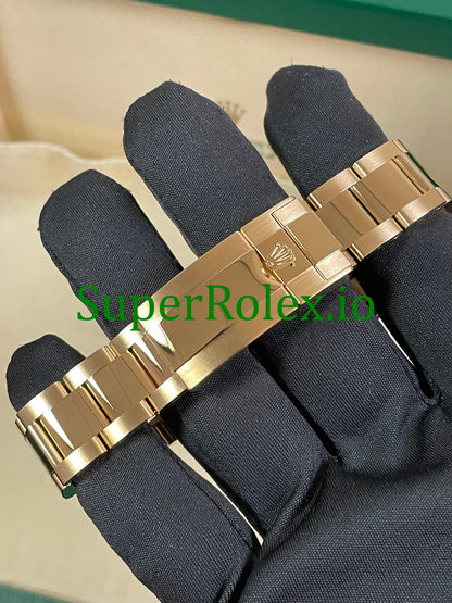 Rolex Cosmograph Daytona 40 Yellow Gold Black Diamond Dial Ref.126508