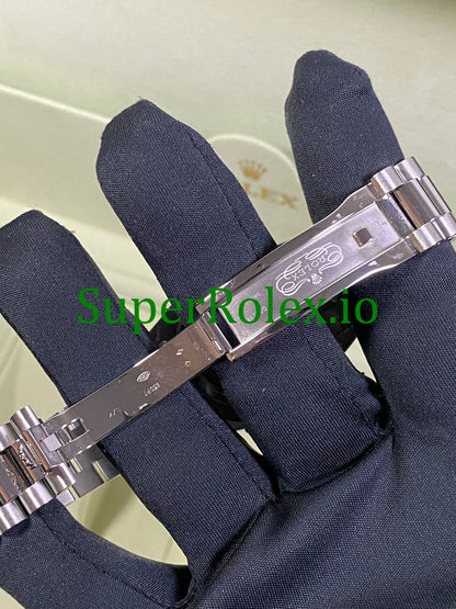 Rolex Platinum Day-Date 36MM Ice Blue Diamond Dial Ref.118206