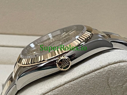 Rolex Datejust 36 Yellow Gold Golden Motif Dial Ref.126233