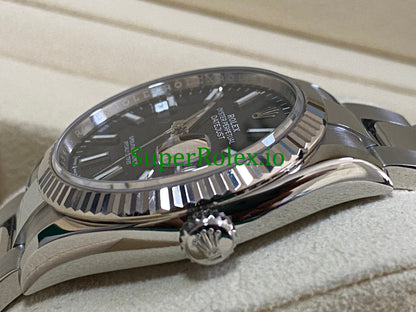 Rolex Datejust 36 Stainless Steel Bright Blue Fluted-Motif Dial Ref.126234