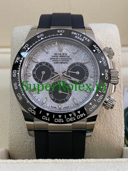 Cosmograph Daytona 40 White Gold Meteorite Dial Ref.116519LN