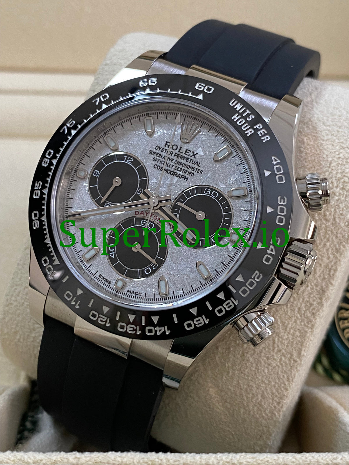 Cosmograph Daytona 40 White Gold Meteorite Dial Ref.116519LN